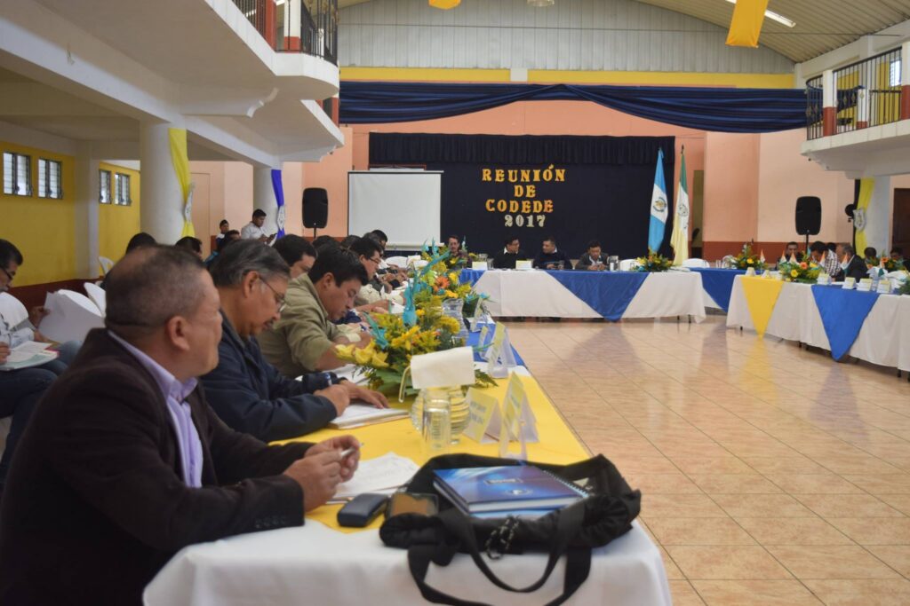 Décima Reunión del Consejo Departamental de Desarrollo de Chimaltenango