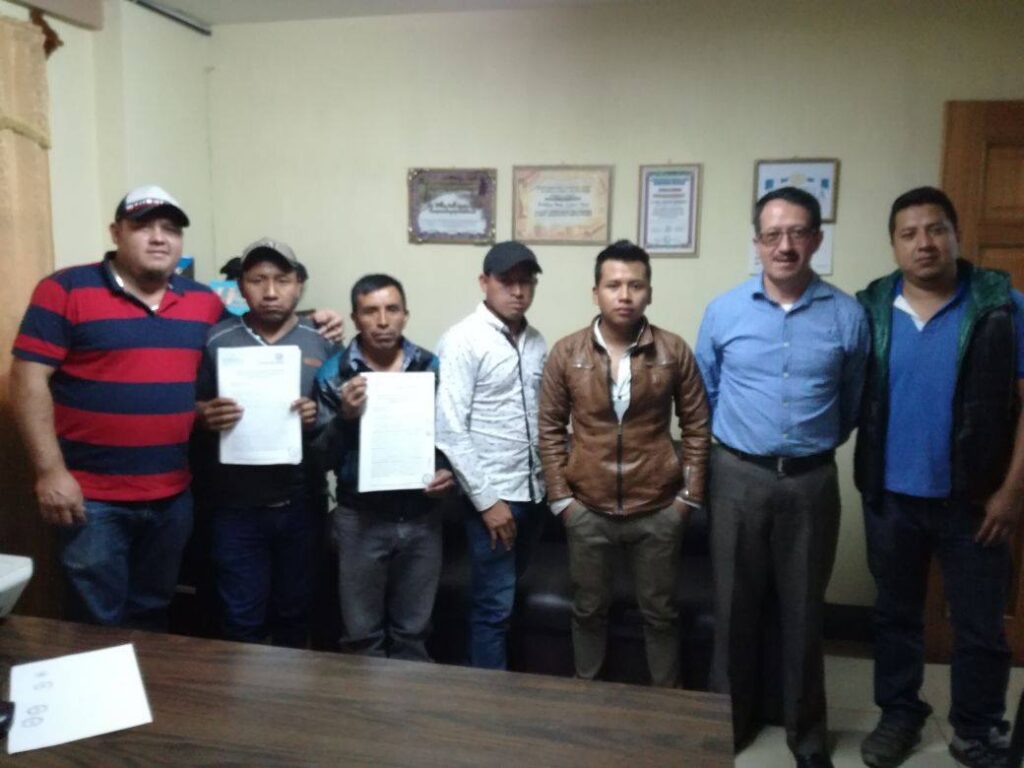 FIRMA DE CONVENIOS 2018 CODEDE CHIMALTENANGO