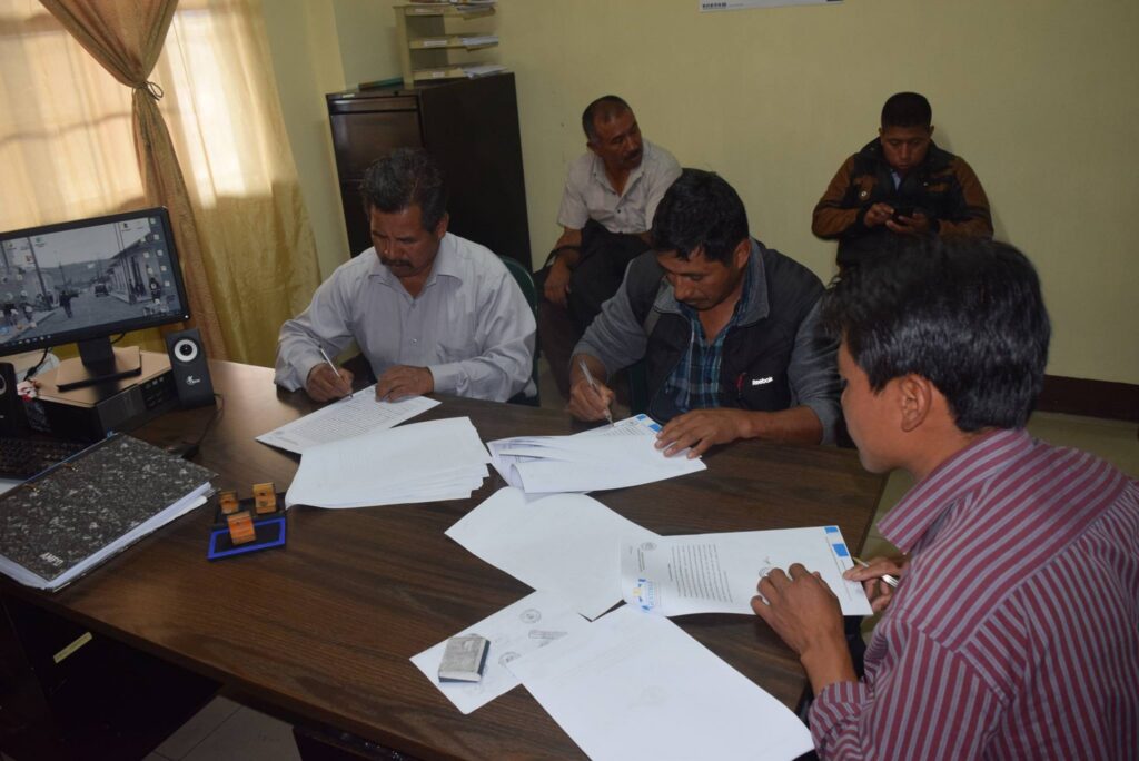 Tecpan Guatemala  firma  3 convenios mas del Ejercicio Fiscal 2017