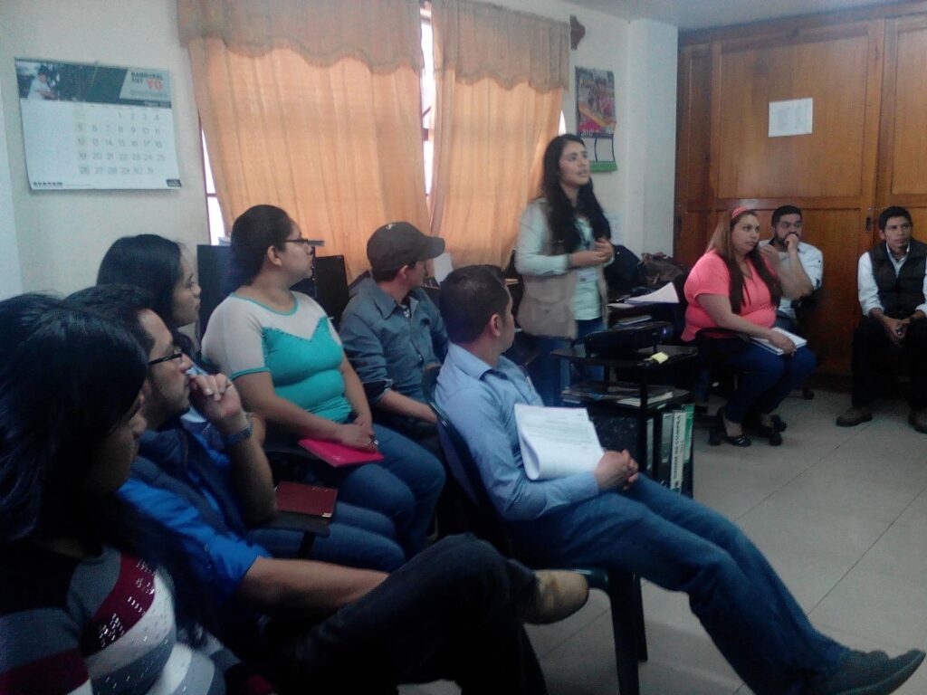 VISITA DE PERSONEROS DE LA SECRETARIA DE COORDINACION EJECUTIVA DE LA PRESIDENCIA